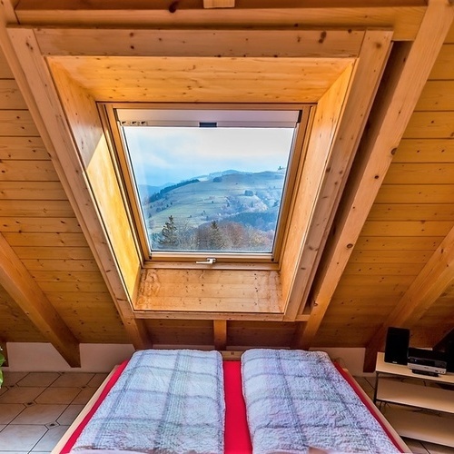Dachzimmer Schwarzwald - R&uuml;ckzugsm&ouml;glichkeit mit traumhaften Blick