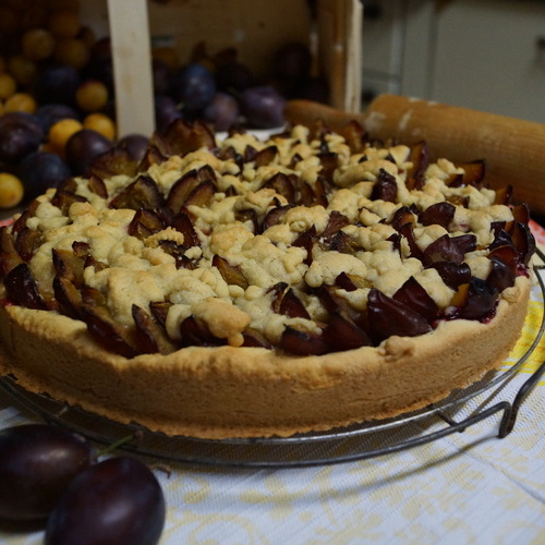 Nat&uuml;rlich gibt es auch selbstgebackene Kuchen - 