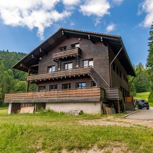 Au&szlig;enansicht des Haus Bergfried  - 
